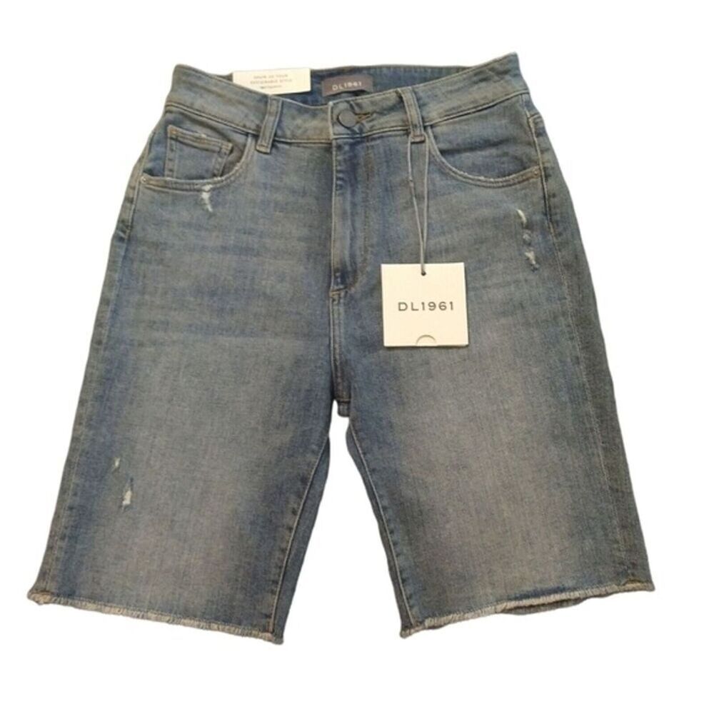 DL1961 Jerry Bermuda size 26 shorts Distressed Boho Beachy